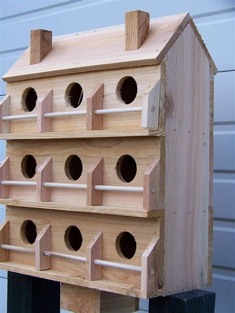 martin bird houses for outside